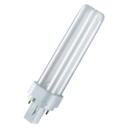 Компактная люминесцентная лампа DULUX D 13W/830 G24D-1OSRAM 4099854122842 - фото 41298