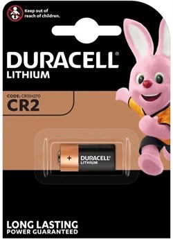 Батарейка Duracell CR2 (блистер 1шт) 5000394020306 - фото 41360