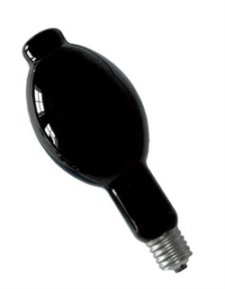 HSW    250W E40 UV-A ДРОССЕЛЬНАЯ ртутная черного стекла SYLVANIA 0023971 - фото 6809