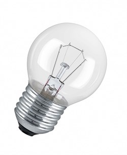 Лампа CLASSIC P CL 40W 230V E27 (шарик прозрачный d=45 l=75) - 4008321788764 - фото 7058