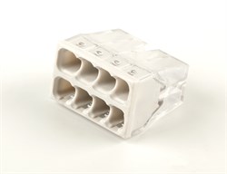 Клемма пружинная компактная STEKKER LD2273-208, 8-проводная 0,5-2,5мм, 450В, 24A, без пасты, материа 32416 - фото 76144