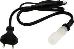 Сетевой шнур 2w для дюралайта LED-R2W со светодиодами (шнур 0,8м), LD122 26093 - фото 78520