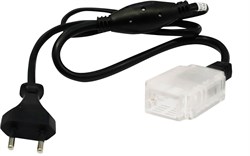 Сетевой шнур 3W для дюралайта LED-F3W со светодиодами (шнур 0,8м), LD122 26094 - фото 78728