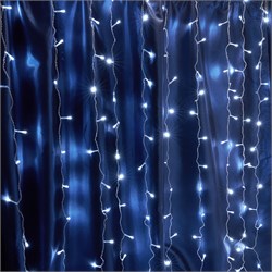 Гирлянда 230V 204 LED 2*1,5м, 5000K, эффект стробов, IP44 , сетевой шнур 3м в комплекте, CL19 32332 - фото 81054