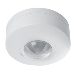 Датчик движения и освещенности 1200W 6m  120°(гориз.) 360°(верт.) белый SEN3 41578 - фото 81757