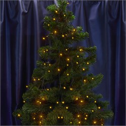 Гирлянда 230V  40 LED 4 м, желтый, IP 20,  шнур 1,5м, CL03 32295 - фото 82480