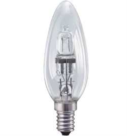 Лампа В ES 28W (=40W) 230V E14 345lm 2000h d35x104 OSRAM - 400832 - фото 8532