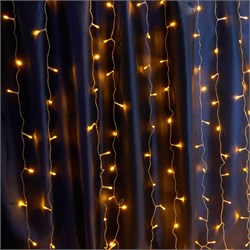 Гирлянда 230V 480 LED 3*3м, желтый, IP44 , сетевой шнур 3м в комплекте, CL24 41629 - фото 85932