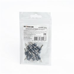 Наконечник штыревой втулочный изолированный НШВИ 4-9, LD405-409 (DIY упаковка 25 шт) 39379 - фото 86033