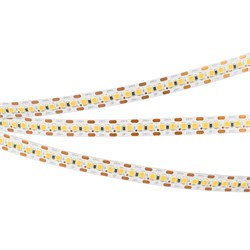 Светодиодная лента RT-A168-10mm 24V Warm2400-CX2 (17.3 W/m, IP20, 2835, 5m) (Arlight, резка 2 светодиода) 028740(2) - фото 86907