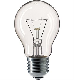 Лампа STANDARD  A55  CL    75W  230V  E27   d  55 x   98  PHILIPS - 926000004004 - фото 8921