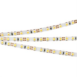 Лента RT 2-5000 12V Warm2400 5mm 2x (3528, 600 LED, LUX) (Arlight, 9.6 Вт/м, IP20) 018101(1) - фото 90365