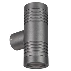 Светильник KT-RAY-WALL-TWIN-R46-2x3W Warm3000 (GR, 24 deg, 24V) (Arlight, IP65 Металл, 3 года) 034137 - фото 92483