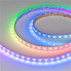 Лента герметичная SPI-P-B60-12mm 5V RGB-PX1-BPT (12 W/m, IP66, 5060, 5m) (Arlight, бегущий огонь) 041167 - фото 92581