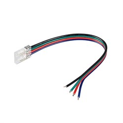 Коннектор COB-RGB-10mm-4pin-STW-L150 (Arlight, Лента-Провод) (упаковка 10шт) 042064 - фото 95501