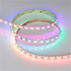 Лента SPI-B60-10mm 5V RGB-PX1-BPT (12 W/m, IP20, 5060, 5m) (Arlight, бегущий огонь) 037855 - фото 95743