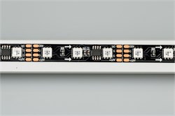 Лента SPI-5000-5060-60 12V Cx3 RGB-Auto (Black 10mm, 13.2W/m, IP20) (Arlight, Открытый, IP20) 024600(1) - фото 98586