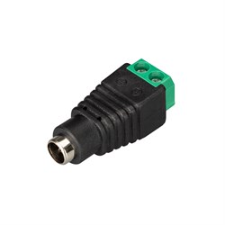 Коннектор Terminal-MONO-2pin-F (Jack 5.5) (Arlight, Пластик) 018058(1) - фото 98786