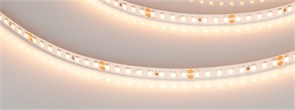Лента RT-A160-8mm 24V Warm2400 (12 W/m, IP20, 2835, 5m) (Arlight, высок.эфф.150 лм/Вт) 028561(2)