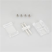 Коннектор прямой для ленты ARL-50000PV (15.5x6mm) прозрачный (Arlight, Пластик) 027067