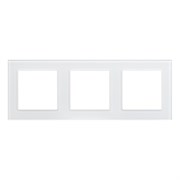 Рамка стеклянная FRM-GLARE-GS-3-WH (Arlight, -) 043799