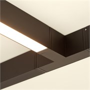 Светильник CLIP-38-FLAT-S312-6W Warm3000 (BK, 110 deg, 24V) (Arlight, IP40 Металл, 3 года) 029003
