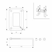 Светильник LGD-TENT-BOLL-H500-9W Warm3000 (GR, 110 deg, 230V) (Arlight, IP65 Металл, 3 года) 029969