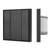 INTELLIGENT ARLIGHT Панель KNX-223-2-BLACK (BUS) (IARL, IP20 Пластик, 3 года) 028757-1