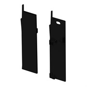 Заглушка PLINTUS-H73-F BLACK  (Arlight, Пластик) 043596
