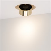 Светильник SP-PLURIO-BUILT-TRIMLESS-R160-9W Day4000 (WH-BRS, 36 deg, 230V) (Arlight, IP20 Металл, 3 года) 038067