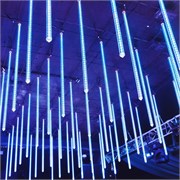 Светодиодная гирлянда ARD-ICEFALL-CLASSIC-D12-500-5PCS-CLEAR-72LED-LIVE BLUE (230V, 6W) (Ardecoled, IP65) 026047