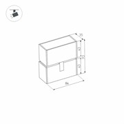 Светильник MAG-LASER-FOLD-45-S84-3W Day4000 (WH, 15 deg, 24V) (Arlight, IP20 Металл, 3 года) 027626