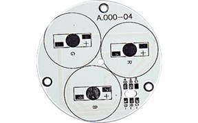 Плата D55-3E 1R-1G-1B Emitter (3x LED, 000-04) (Turlens, -) 011054-1