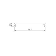 Экран LINE-5075-HONEYCOMB-2000 OPAL (Arlight, Пластик) 044878