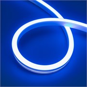 Лента герметичная MOONLIGHT-SIDE-A140-12x17mm 24V Blue (8 W/m, IP67, 5m, wire x2) (Arlight, Вывод боковой, 3 года) 038799