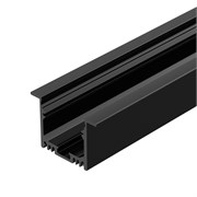 Профиль SL-LINIA49M-F-2000 BLACK (Arlight, Алюминий) 036513
