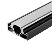 Профиль STRETCH-20-CEIL-D-CENTER-2000 BLACK (Arlight, Алюминий) 042946