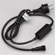 Шнур питания ARD-CLASSIC-BALL-STD-1.5M Black (230V, 1.6A) (Ardecoled, Закрытый) 025651