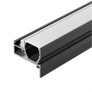 Профиль STRETCH-20-WALL-D-SIDE-2000 BLACK (Arlight, Алюминий) 042947