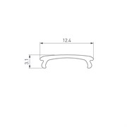 Экран ALM-W13-2020 OPAL-PM матовый (Arlight, Пластик) 026746(1)