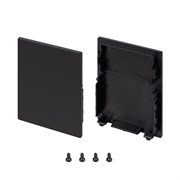 Заглушка SL-LINE-4050-3L-MIDDLE BLACK глухая (Arlight, Пластик) 044676