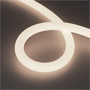 Лента герметичная MOONLIGHT-SIDE-A336-D25mm 24V Day4000 360deg (14.4 W/m, IP65, 2835, 5m, wire x2) (Arlight, Вывод боковой, 3 года) 036272