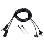 Подвес токопроводящий ARL-SL-LINE 2x2m Set BLACK (Arlight, провод 2x0.5) 045800