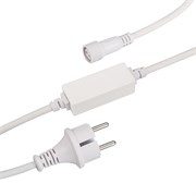 Шнур питания ARD-CLASSIC-FLASH-1.5M White (230V, 1.6A) (Ardecoled, Закрытый) 025886