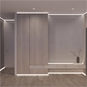 Профиль PLINTUS-H55-2000 WHITE (Arlight, Алюминий) 045445