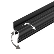 Профиль STRETCH-SHADOW-TECH-VENT-2000 BLACK (A2-DELTA) (Arlight, Алюминий) 041160