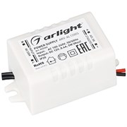 Блок питания ARV-AL12005 (12V, 0.42A, 5W) (Arlight, IP20 Пластик, 2 года) 022365