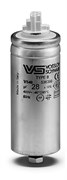 Конденсатор _WTB 50 мкФ ±5% 250V d45 l103 M8x10 (Алюм. корпус/Wago/-40С...+100C)   500322