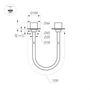 Светильник SP-TROPIC-BUILT-TRIMLESS-R18-L1200-18W Day4000 (BK, 360 deg, 230V) (Arlight, IP20 Пластик, 3 года) 043374