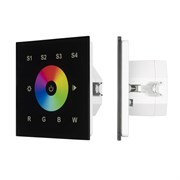 INTELLIGENT ARLIGHT Сенсорная панель DALI-901-11-1G-4SC-RGBW-DT8-IN Black (BUS/230V) (IARL, IP20 Пластик, 3 года) 037199